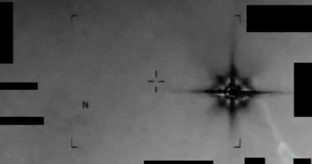 El Pentágono publicó un video de un misterioso objeto no identificado de 8 puntas