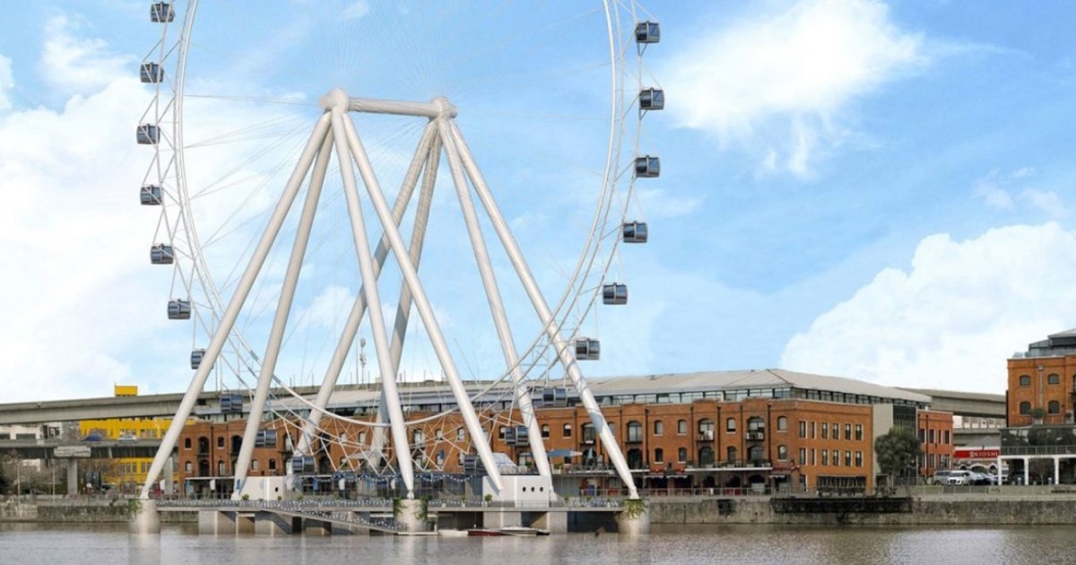 Una de las mayores constructoras del país pidió su concurso: amplió el Monumental y ahora instala la Rueda de Puerto Madero