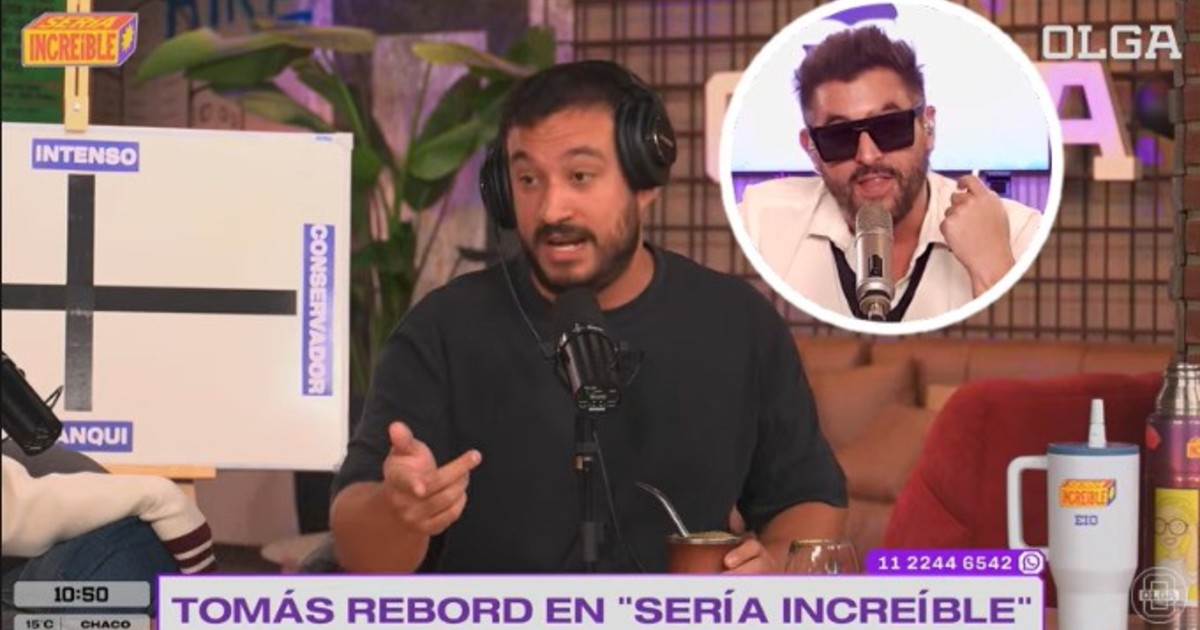 Tomás Rebord reavivó la interna del streaming y apuntó contra Guille Aquino: «Piró con mi familia»