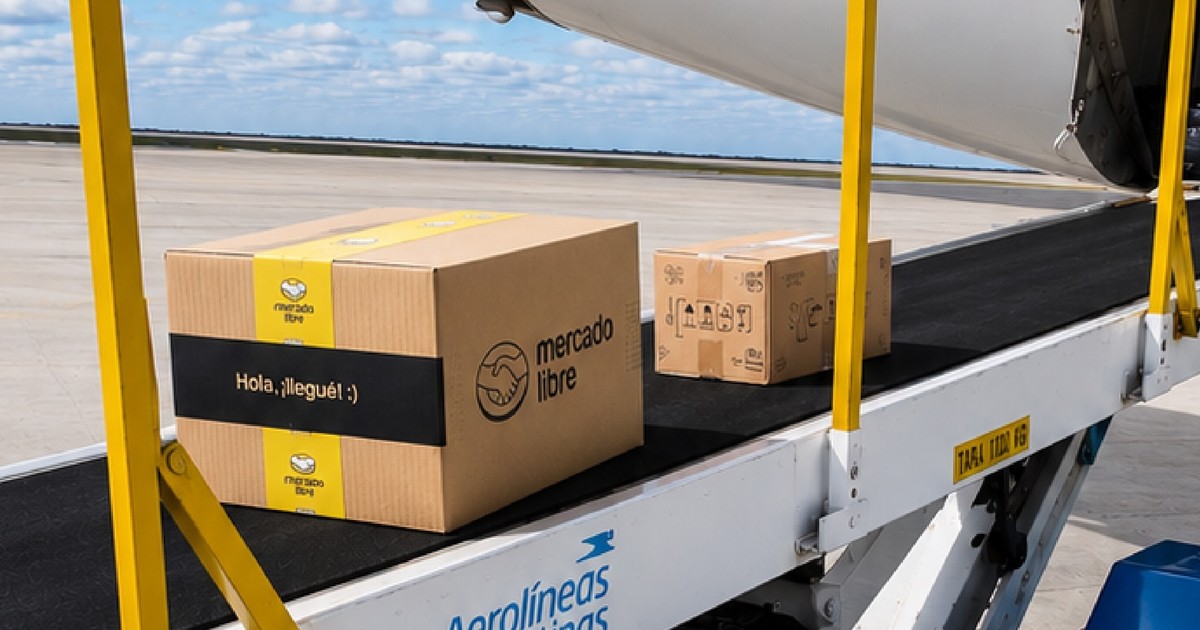 Mercado Libre cerró una alianza con Aerolíneas Argentinas para llegar más rápido a la Patagonia Mercado Libre cerró una alianza con Aerolíneas Argentinas para llegar más rápido a la Patagonia