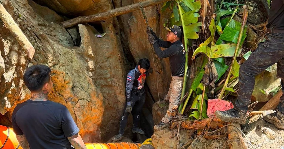 Siete personas buscaban oro en una cueva y el agua los dejó atrapados: el desesperado intento de rescate en Laos Siete personas buscaban oro en una cueva y el agua los dejó atrapados: el desesperado intento de rescate en Laos