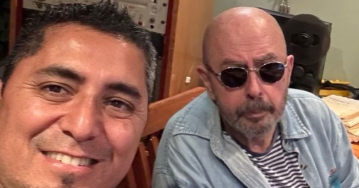 Un amigo del Indio Solari compartió la última foto del músico, tomada un día antes de su muerte
