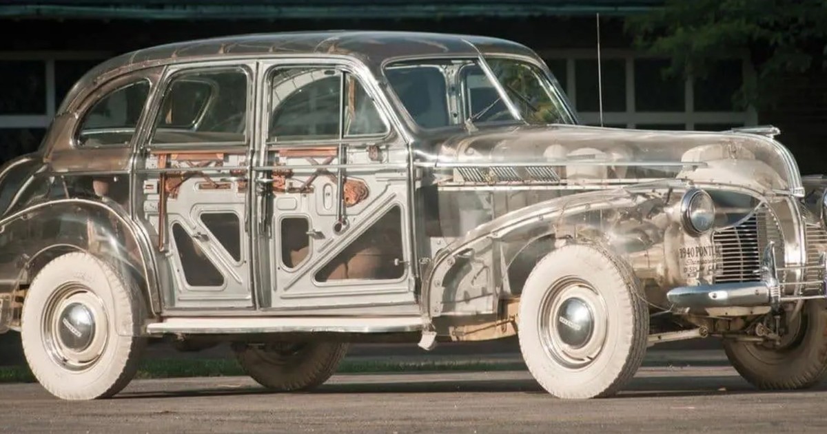El auto transparente que asombró al mundo en 1939 y hoy vale más de U$S 1.000.000 El auto transparente que asombró al mundo en 1939 y hoy vale más de U$S 1.000.000