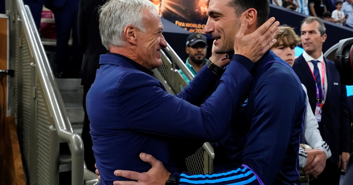 Lionel Scaloni y Didier Deschamps, en otro mano a mano por un récord que lleva 88 años