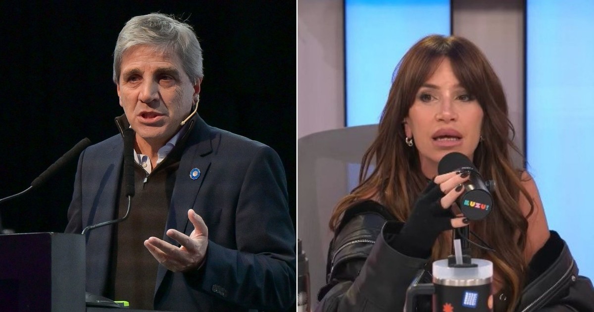 El exabrupto de Luis Caputo contra Florencia Peña por la fake news sobre Jorge Messi