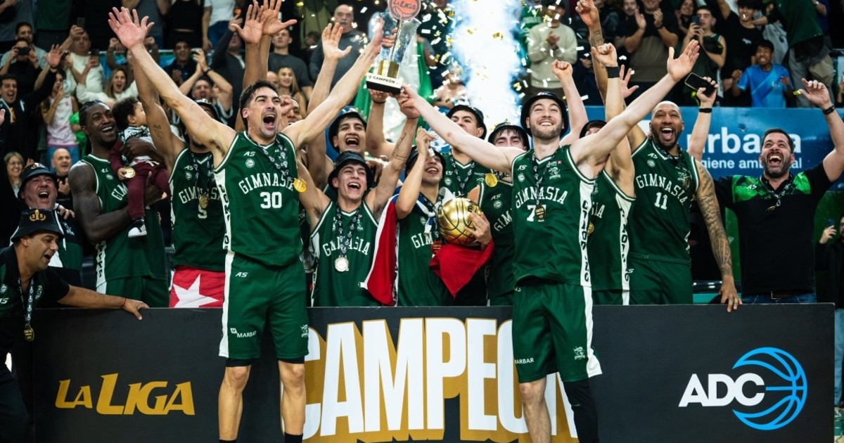 Gimnasia de Comodoro Rivadavia volvió a ser campeón de la Liga Nacional de Básquetbol tras 20 años de espera