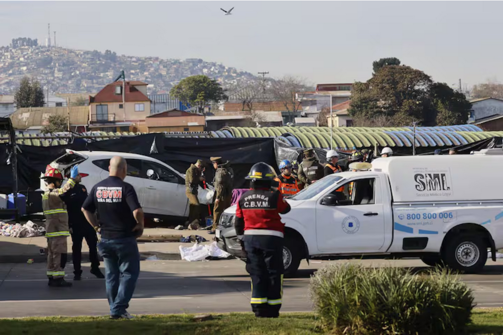 Tragedia en Viña del Mar: conductor fuera de servicio mata a seis personas
